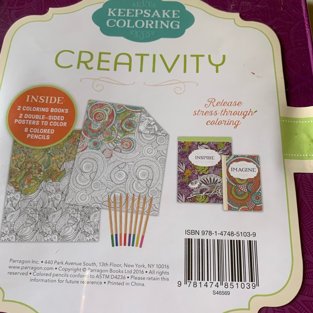 Creativity coloring kit - Picture 3 of 3